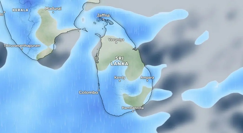 வங்காள விரிகுடாவில் உருவாகியுள்ள புதிய காற்றழுத்த தாழ்வு பகுதி  - மழையுடன் கூடிய வானிலையே நீடிக்கும்!!