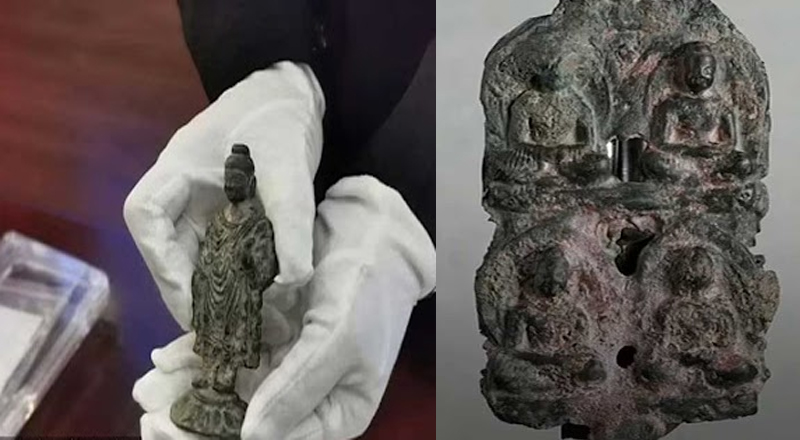 2200 ஆண்டுகள் பழமையான புத்தர் சிலைகள் கண்டுபிடிப்பு