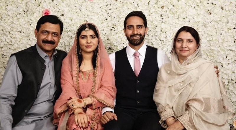 வாழ்க்கை துணையின் கரம் பிடித்தார் பெண் கல்வி போராளி மலாலா!(Photos)