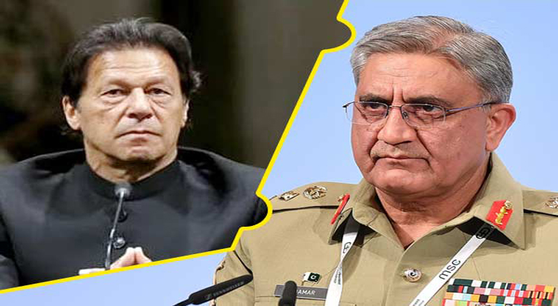 பாக்கிஸ்தான் இராணுவ தளபதியுடன் மோதல்