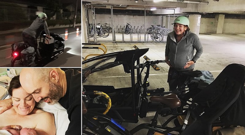 பிரசவ வலியுடன் சைக்கிளில் ஆஸ்பத்திரி சென்று குழந்தை பெற்றெடுத்த எம்.பி.