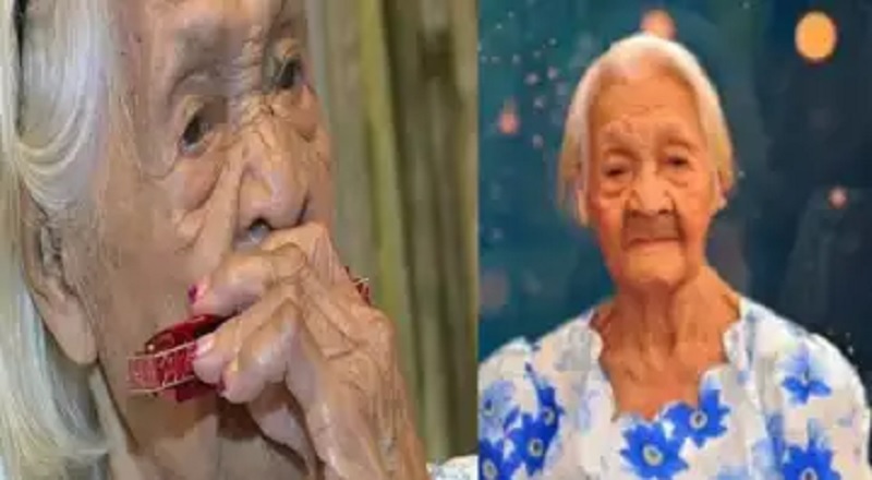 உலகிலேயே மிகவும் வயதான மூதாட்டி காலமானார்..!!