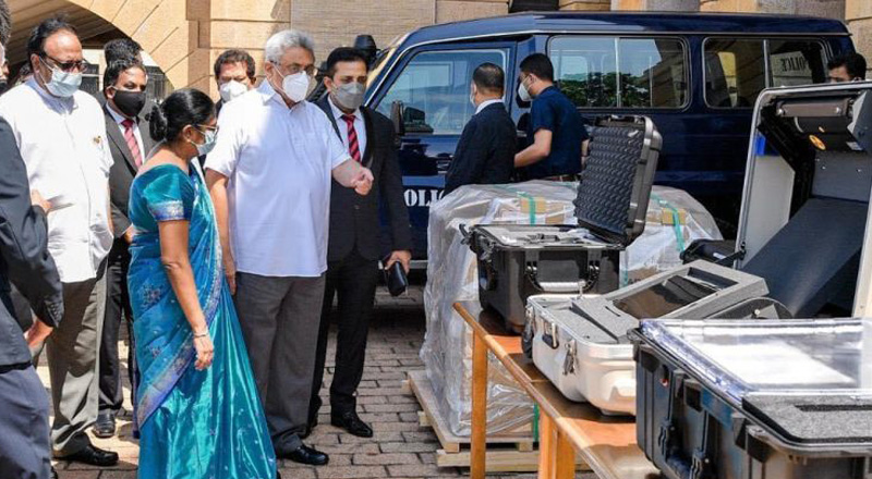 இலங்கைக்கு போதைப்பொருள் தடுப்பு உபகரணங்களை நன்கொடையாக வழங்கியது ஜப்பான்