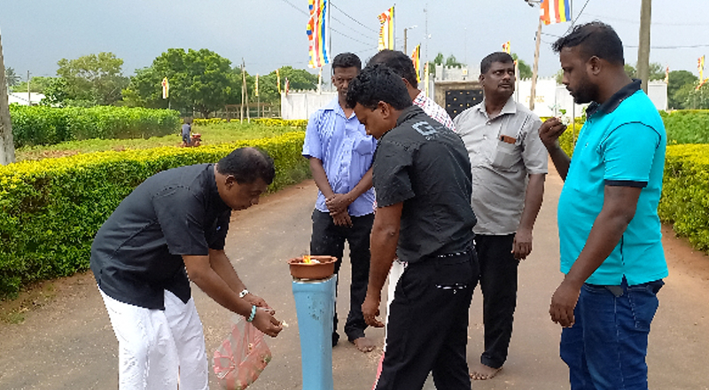  கோப்பாய் மாவீரர் துயிலும் இல்லத்தில் மாவீரர் நினைவேந்தல்!  