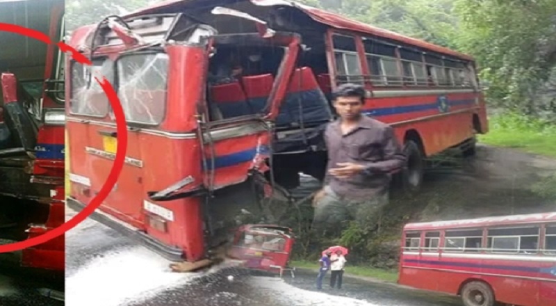  லெமசூரிய பகுதியில் பேருந்து விபத்து