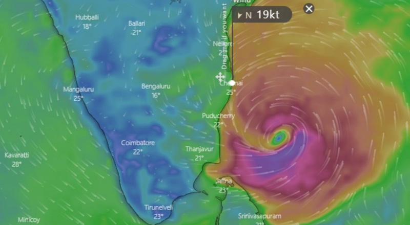 மண்டோஸ் சூறாவளி: இலங்கையில் ஏற்பட்ட உயிரிழப்புக்கள் தொடர்பில் அனர்த்த முகாமைத்துவ நிலையம் வெளியிட்ட தகவல் 