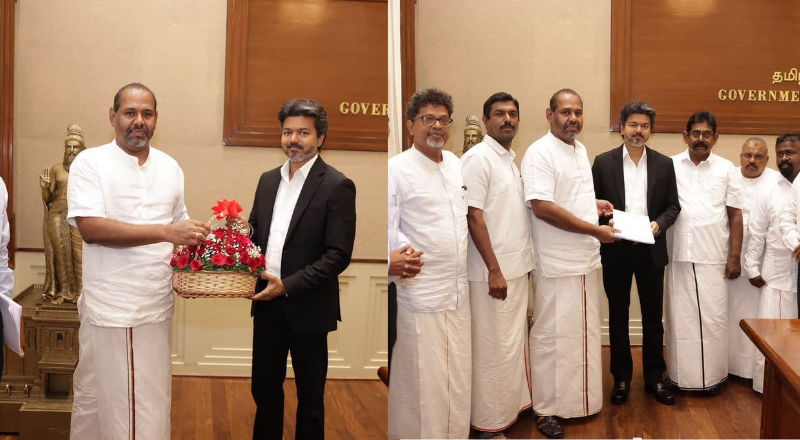 தமிழ்நாடு முதலைச்சருடன் தமிழ்த் தேசியப் பேரவையின் தூதுக்குழு சந்திப்பு!