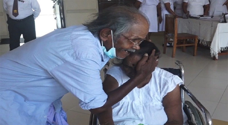 33 வருடங்களின் பின் ஒன்றுசேர்ந்த யுத்தத்தால் பிரிந்த தம்பதியினர்