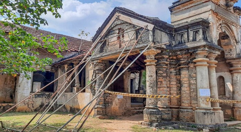 நல்லூரில் அமைந்துள்ள மந்திரிமனைக்குள் நுழையவேண்டாம் - தொல்பொருள் திணைக்களம்