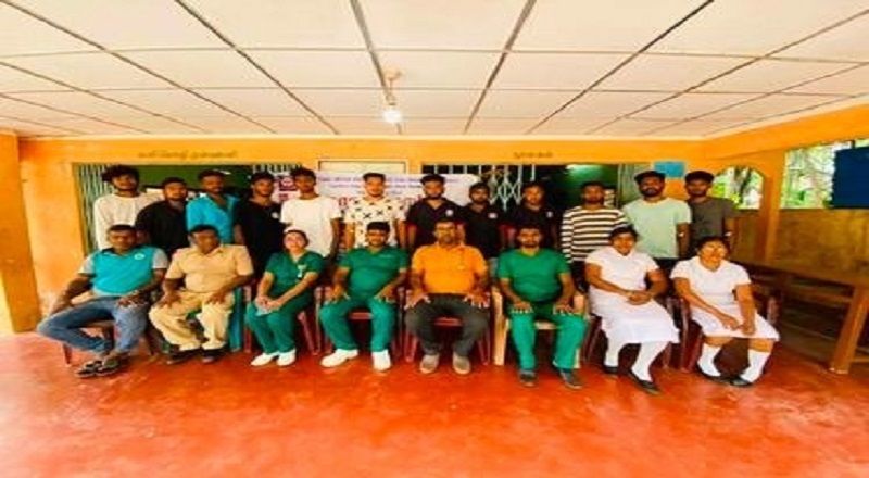 புலம்பெயர் உறவுகளின் நிதி அனுசரணையில் உரும்பிராய் உதவும் நண்பர்கள் அமைப்பால் நடைபெற்ற குருதிக் கொடை நிகழ்வு
