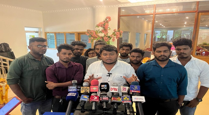யாழ். பல்கலைக்கழக மாணவர் ஒன்றியத்தினருக்கும் அனைத்து பல்கலைக்கழக மாணவர் ஒன்றியத்தினருக்குமாகிய விசேட கலந்துரையாடல்