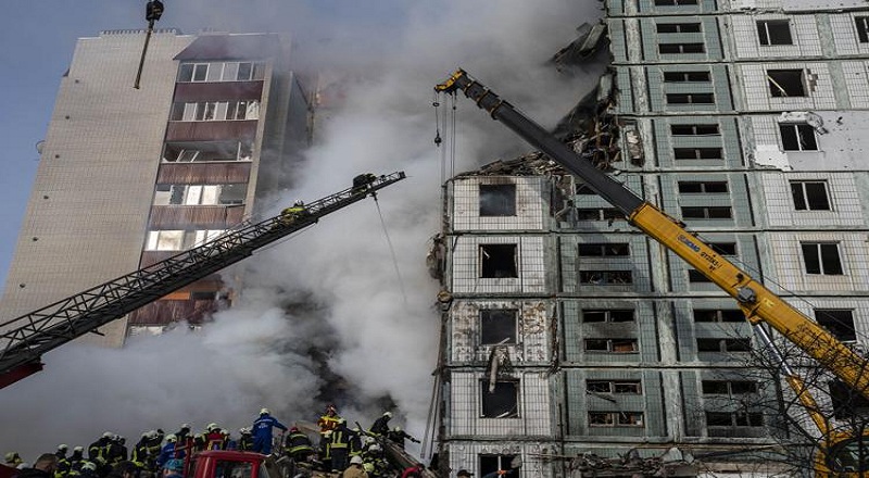 உக்ரைன் மீது 20ற்கும் மேற்பட்ட ஏவுகணை தாக்குதல் - 19 பேர் பலி