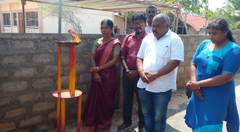 நாகர்கோவிலில் படுகொலை செய்யப்பட்ட மாணவர்களுக்கு அஞ்சலி