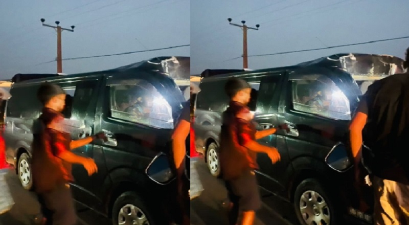 கொழும்பிலிருந்து யாழ்ப்பாணம் நோக்கி பயணித்த ஹயஸ் வாகனம் முன்னால் பயணித்த டிப்பர் வாகனம் மீது மோதி  விபத்து