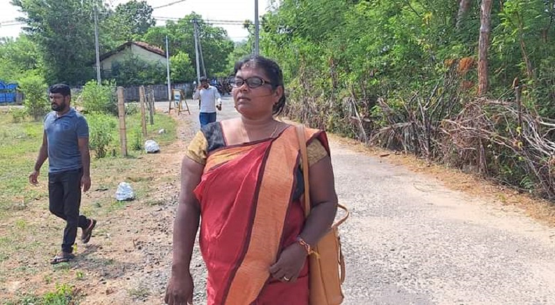 தமிழ் தேசிய மக்கள் முன்னணியின் வடமராட்சி மகளிர் அணி தலைவி கைது