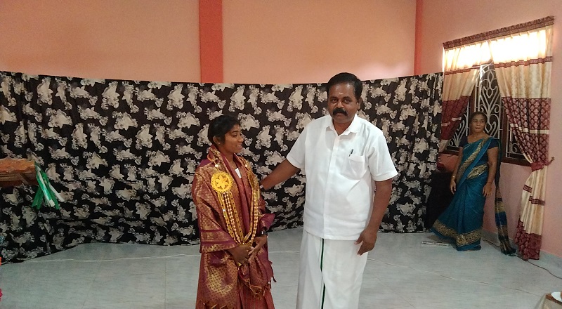 வெண்கல பதக்கம் வென்ற வீராங்கனையின் கௌரவிக்கும் நிகழ்வு