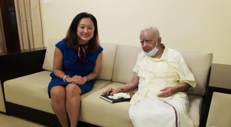 தமிழ் மக்களின் பிரச்சனை தொடர்பில் ஜூலி சுங்குடன் சம்பந்தன் பேச்சு!