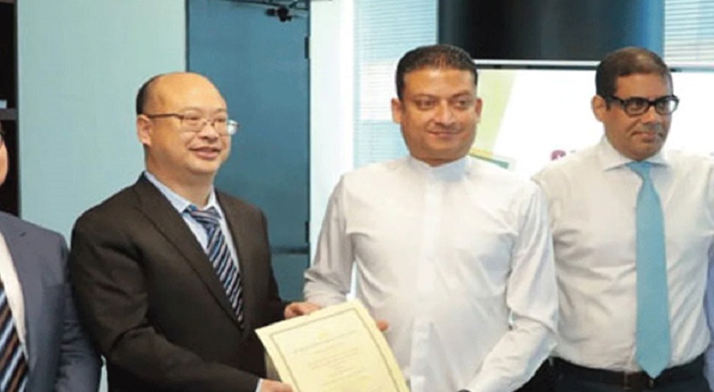 சினோபெக்  நிறுவனத்துடன்  உடன்படிக்கை கைச்சாத்து!