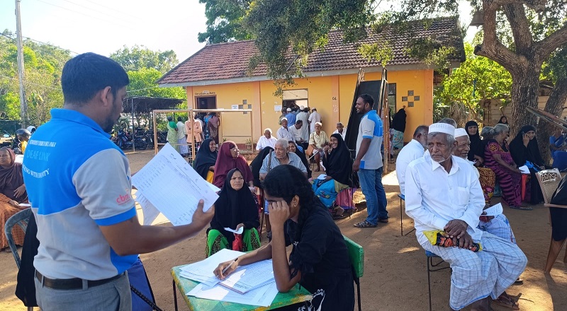 மன்னார் மாந்தை மேற்கில் முதியவர்களுக்கான விசேட மருத்துவ முகாம்