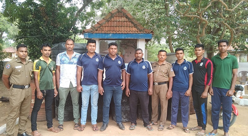 பொலிசாரால் முற்றுகையிடப்பட்டுள்ள கசிப்பு உற்பத்தி நிலையம்