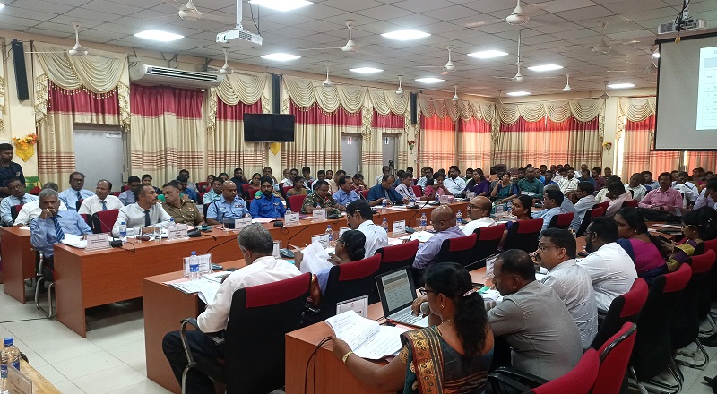 முல்லைத்தீவு மாவட்ட ஒருங்கிணைப்புக் குழு கூட்டம்