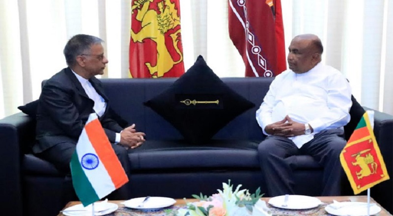 சபாநாயகரை சந்தித்த இலங்கைக்கான இந்திய உயர்ஸ்தானிகர்
