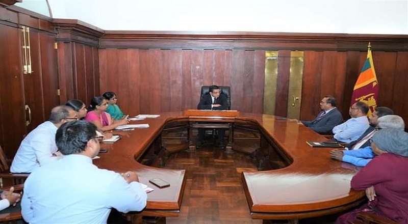 பலஸ்தீன ஒற்றுமைக்கான இலங்கைக் குழுவுடனான சந்திப்பு  இடம்பெற்றது.