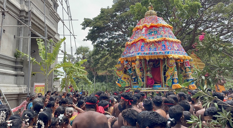 மன்னார் நானாட்டான் ஸ்ரீ செல்வ முத்துமாரியம்மன் ஆலயத்தின் மஹோற்சவ தேர் திருவிழா