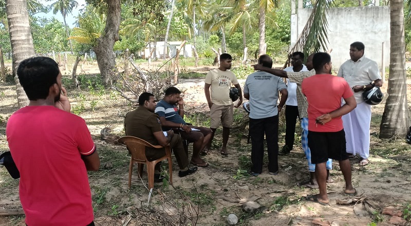 முல்லைத்தீவு புதுக்குடியிருப்பில் அழுகிய நிலையில் குடும்ப தலைவரின் சடலம் மீட்பு