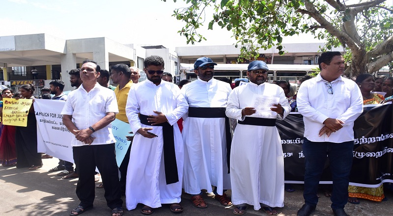 உலக சமாதான நாளான இன்றைய தினம் மன்னாரில் மாபெரும் கவனயீர்ப்பு போராட்டம் முன்னெடுப்பு