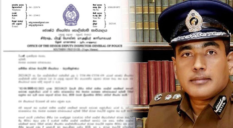 இடமாற்றத்திற்கு எதிராக பொது பாதுகாப்பு அமைச்சு மற்றும் பொலிஸ் ஆணைக்குழுவிற்கு அஜித் ரோஹனவிடமிருந்து கடிதங்கள்