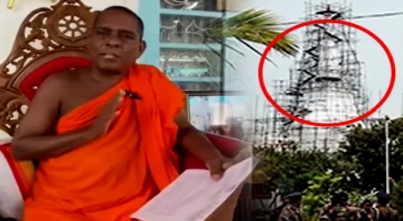 துவேசம் பேசிய பிக்குவே வடக்கில் எதற்கு புத்தவிகாரை என இராணுவத்திற்கு எச்சரிக்கை