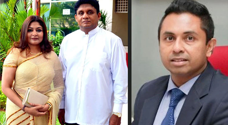 ஒரு பில்லியன் இழப்பீடு கோரி ஊடகவியலாளர்  சமுதித மீது  சஜித்தின் மனைவி வழக்கு