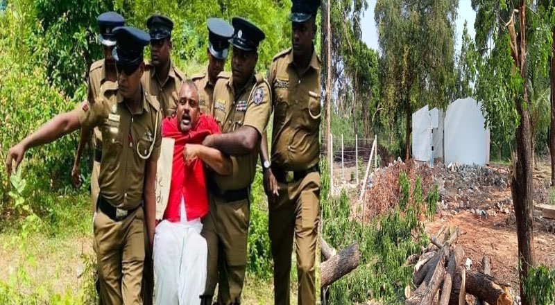 காங்கேசன்துறையில் களவுகளை தடுக்க வராத பொலிஸார் போராட்டம் என்றதும் வன்முறையால்  ஒடுக்கி வருகின்றனர்: மக்கள் விசனம்