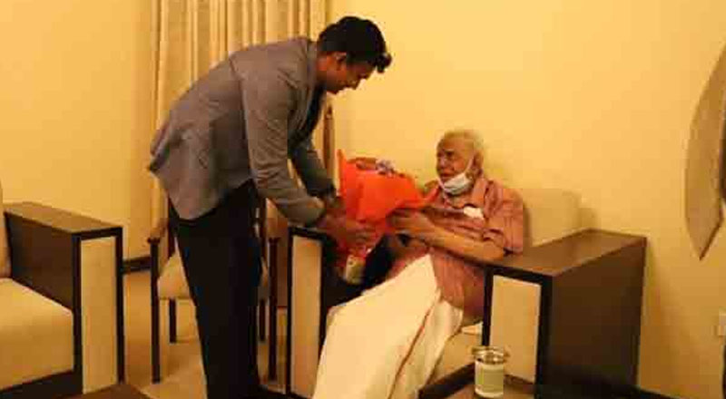 சம்பந்தனை சந்தித்த கிழக்கு மாகாண ஆளுநர் செந்தில் தொண்டமான்