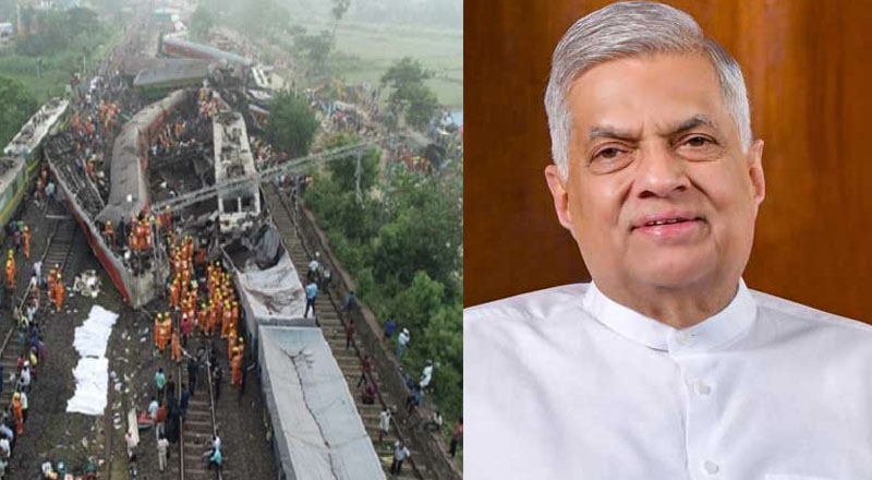 இந்தியாவுடன் கைகோர்த்து நிற்போம்: ரயில் விபத்திற்கு ஜனாதிபதி இரங்கல்