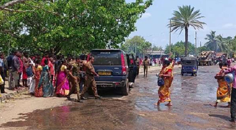 வற்றாப்பளை கண்ணகி ஆலயதில் வைத்து முன்னணியின் செயற்பாட்டாளர் ஒருவர் கைது!