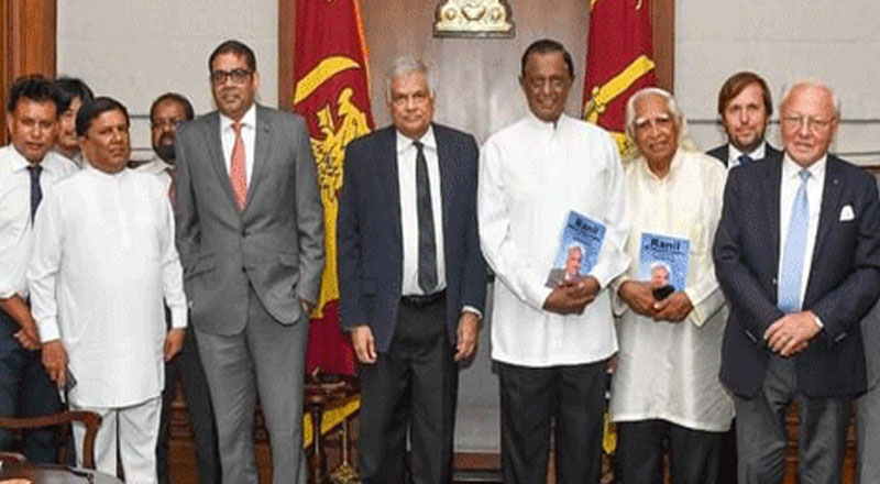 ரணில் விக்கிரமசிங்கவின் அரசியல் வாழ்க்கை வரலாறு: நூல் வெளியீடு