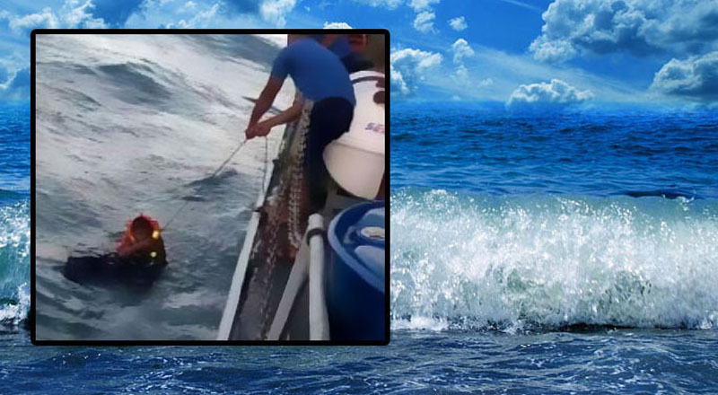 கடலில் மிதந்துவந்த கேரள கஞ்சா தொகையை கைப்பற்றிய கடற்படையினர்