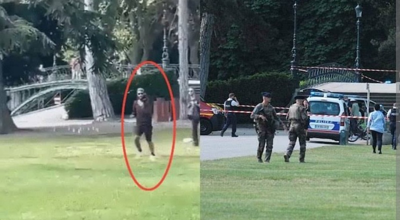 பூங்காவில் குழந்தைகள் மீது கத்தி குத்து தாக்குதல் நடத்திய சிரியா நாட்டு அகதி கைது