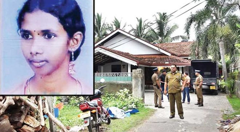 மறைந்திருந்த கணவன் கத்தியால் குத்தியதில்  மனைவி  சம்பவ இடத்திலேயே  பலி