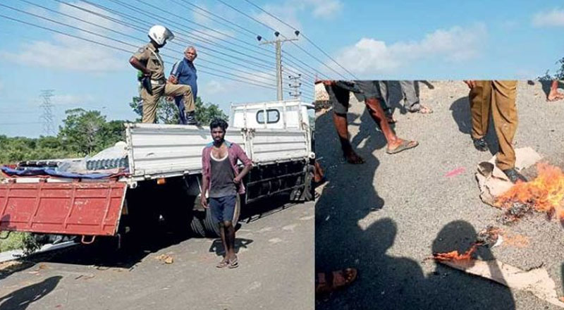 பாடசாலை  செல்வதற்காக பேருந்துக்காக காத்திருந்த மகளும் தாயும் டிப்பர் வாகனம் மோதி உயிரிழப்பு