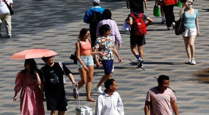 60 ஆண்டுகளுக்குப் பிறகு பெய்ஜிங்கில் 41.1 டிகிரி செல்சியஸ் வெப்பநிலை பதிவு