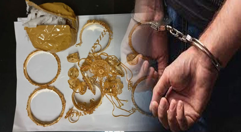 சட்டவிரோதமான முறையில் நகைகளை இலங்கைக்கு கொண்டு வந்த வர்த்தகர்கள் இருவர்