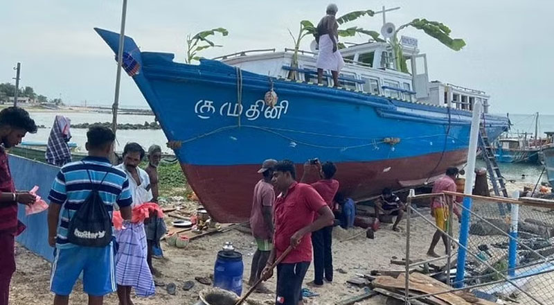 மீண்டும் பயணத்தை ஆரம்பிக்கும் குமுதினி படகு!