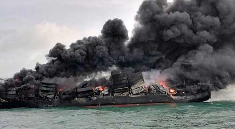 எக்ஸ்-பிரஸ் பேர்ல் கப்பல்  விவகாரம்:  நட்டஈட்டு மதிப்பீட்டில் முன்னேற்றம்