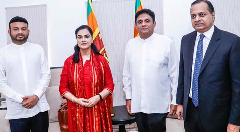 உலக சுகாதார ஸ்தாபனத்தின் பிரதிநிதிகளை சந்தித்த சஜித்!