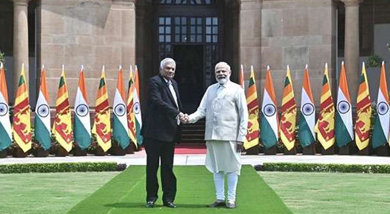 ஜனாதிபதி ரணில் விக்ரமசிங்க- இந்திய பிரதமர் மோடி சந்திப்பு