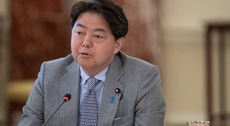 ஜப்பான் வௌியுறவு அமைச்சர் ஹயாசி யொசிமாஷா இலங்கைக்கு விஜயம்!