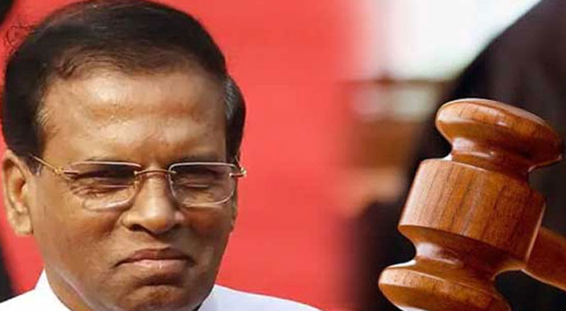 மைத்திரியின் மனு மீதான விசாரணையில் இருந்து நீதிபதி ஒருவர் விலகினார்